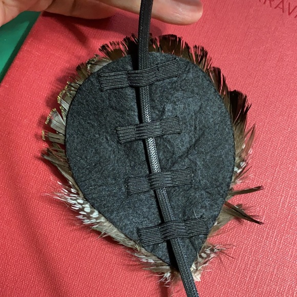 🖤NEW💕Real Peacock feather headband - Picture 4 of 12